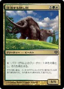 MTG ■金/日本語版■ 《浮浪する耕し獣/Vagrant Plowbeasts》コンフラックス CON