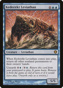 MTG ■青/英語版■ 《ケデレクトのリバイアサン/Kederekt Leviathan》アラーラの断片 ALA