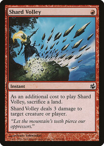 MTG ■赤/英語版■ 《欠片の飛来/Shard Volley》モーニングタイド MOR