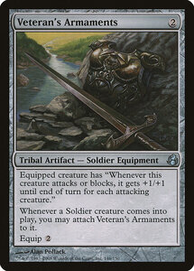 MTG ■無/英語版■ 《古参兵の武装/Veteran's Armaments》モーニングタイド MOR