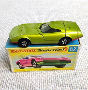 MATCHBOX SuperFast No.52 DODGGE CHARER MKⅢ 1970年 マッチボックス ミニカー イギリス製