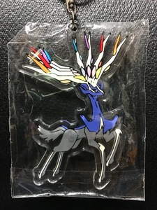 当時物 2013年 任天堂 ポケモンセンター限定 Xerneas ゼルネアス クリアキーホルダー ポケットモンスターX・Y レトロ 希少