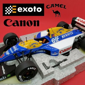 Exoto エグゾト 1/18 Williams Renault ウィリアムズ ルノー FW14B N.マンセル 