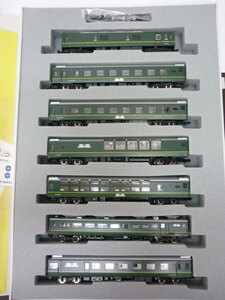 TOMIX 92623 JR24系 25形 特急寝台客車 トワイライトエクスプレス 7両セット 鉄道模型 Ｎゲージ　a