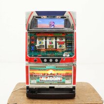 【通電OK/現状品】【引取限定】 希少 4号機 アラジン2 エボリューション スロット パチスロ 実機 家庭用電源対応_画像1