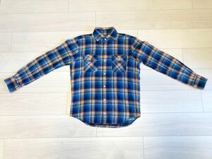 チェック 長袖 チェック柄　シャツ　brilla per il gusto ブリッラペルイルグスト　beams ビームス　秋服