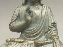 【吉】仏教聖品 古銅細工彫 如来 極珍 極美k16_画像3