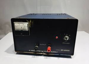 R6364B【USED/長期保管品】ALINCO アルインコ EP-2500 IC REGURATED DC POWER SUPPLY 安定化電源