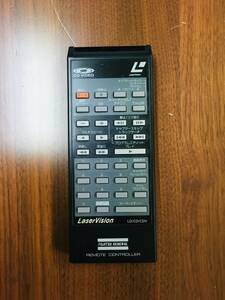 R6345A-LP+【動作品】純正　リモコン FUJITSU GENERAL LaserVision LD/CD/CDV VKC-300 REMOTE CONTROLLER LDプレーヤー