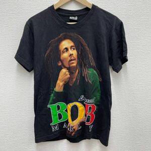 BOB MARLEY ボブマーリー ボブマーレー レゲエ 半袖 プリント Tシャツ ブラック 黒 S