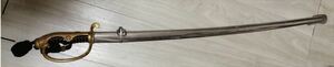 日本陸軍サーベル指揮刀　軍刀　サーベル　模造刀　指揮刀