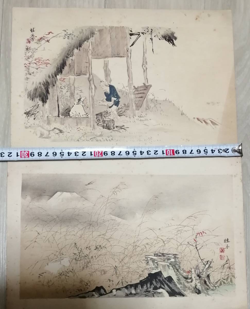 Ukiyo-e-Drucke, 2 Stücke, untersucht von Kuniyoshi, Kunisada, Yoshitoshi, Hiroshige, Eisen, Utamaro, Malerei, Ukiyo-e, Drucke, Andere