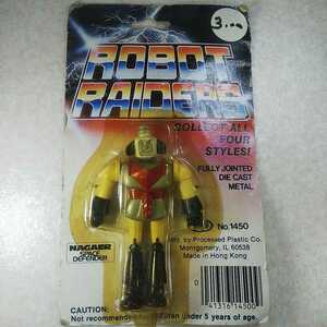  Vintage ROBOT RAIDERS figure 