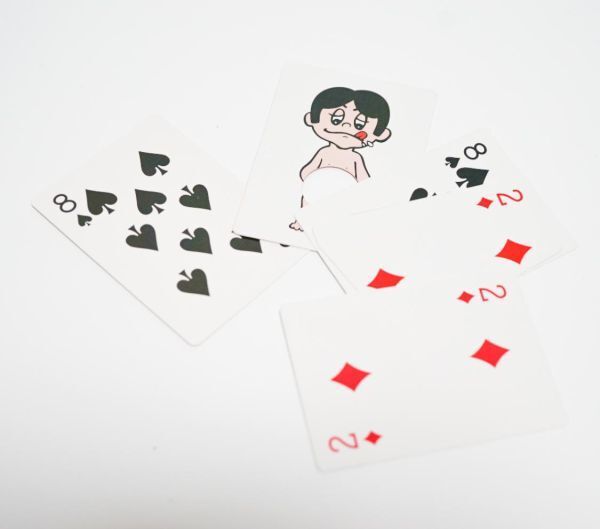 2枚セット 手品 マジック エロ カード カードが男性のあれに変化 チンコ トランプ 初心者 簡単