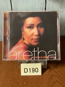 ☆D190 送料無料！　Aretha Franklin arose is still a rose アレサ・フランクリン 再生確認済み