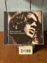 ☆D198 即決!再生確認済み リチャードアシュクロフト Richard Ashcroft アローンウィズエヴリバディ Alone with everybody _画像1