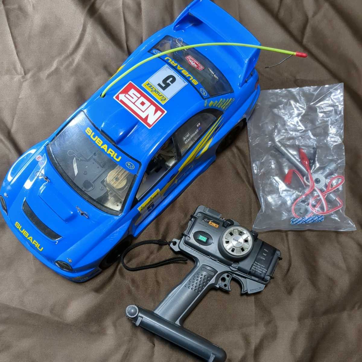 京商 インプレッサ エンジンカー 未走行車 ラジコン 完成品 プロポ