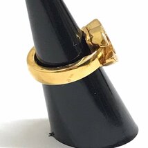 中古品 CHANEL シャネル GP 指輪 リング ブランド ファッション アクセサリー ココマーク ロゴ 11号 質屋出品_画像3