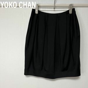 【美品】ヨーコチャン　YOKO CHAN スカート　レーヨン　ジャージー