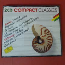 CD1-220907☆2CD　RAVEL:BOLERO・PAVANE・DEBUSSY:LA MER ETC.　　413 154-2_画像1