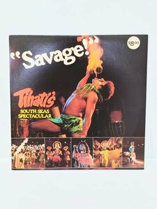 ◆民族音楽◆ 【savage/タヒチ】 LP レコード ハワイ 音楽 名曲 喫茶店 昭和 希少盤 ハワイ先住民 カメハメハ大王