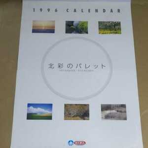  calendar Hokkaido .. Bank (....) 1996 year A2 size postage included 