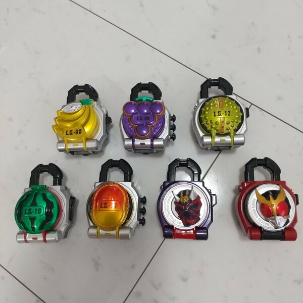 仮面ライダー鎧武 ロックシード 7個セット