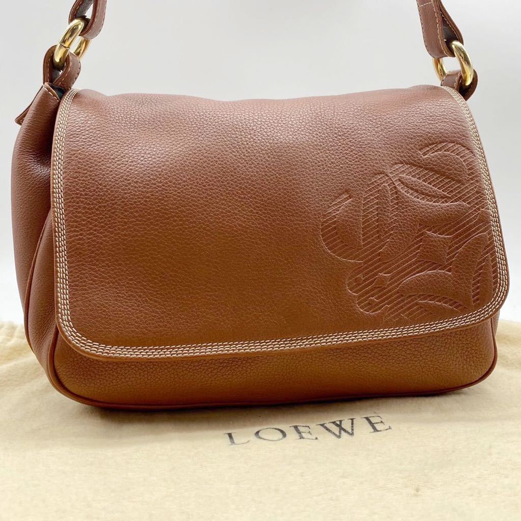 SALE/78%OFF】 ロエベ ショルダーバッグ アナグラム ロゴ型押し