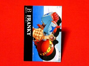 ONEPIECEワンピース　非売品ライドクルーズ　ハウステンボスカードトレカ　フランキー