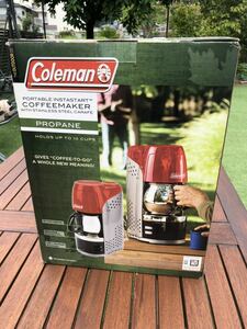 日本未発売 未使用 米国 輸入 希少 レア　US coleman propane portable coffee maker アメリカ コールマン ポータブル　コーヒー メーカー