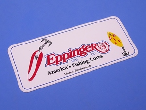 ダーデブル エッピンガー DERDEVLES EPPINGER'S スプーン トリプル フック ステッカー シール 138×60mm