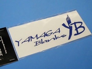 ヤマガ ブランクス YAMAGA BLANKS ＹＢ 紺 転写 ステッカー　168-71mm