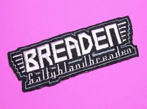 ブリーデン BREADEN ロゴ ■ 布製 ワッペン　長105mm