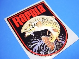  Rapala RAPALA Brown trout . sticker 57-70mm seal 