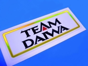 チーム ダイワ TEAM DAIWA 白中 TD ステッカー　74-27mm