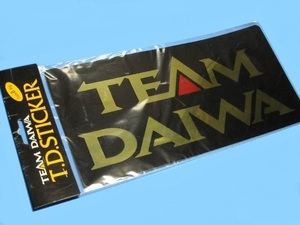 チーム ダイワ TEAM Daiwa ＴＤ 黒大 ステッカー　300×150mm シール