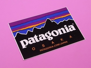 パタゴニア 大阪 ステッカー patagonia OSAKA シール 97-63mm