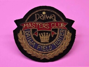 ダイワ マスターズ クラブ フィールドテスター DAIWA MASTERS CLUB FIELD TESTER ワッペン キャプテン帽 王冠 エンブレム パッチ