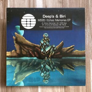 【US盤/12EP】Deep'a & Biri / Echoic Memories EP ■ Transmat / MS95 / Itai Biri / Yaron Amor / テクノ