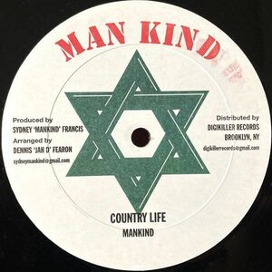 【US盤/12EP】Mankind / Country Life w/ These Three Girls ■ Man Kind / DKR-014 / レゲエ / ダンスホール / ダブ