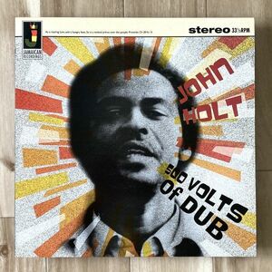 【UK盤/LP】John Holt ジョン・ホルト / 500 Volts Of Dub ■ Jamaican Recordings / JRLP042 / レゲエ / ダブ