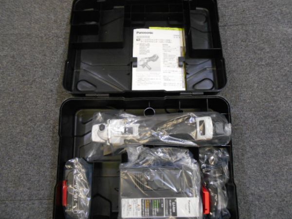 未使用品パナソニック 充電ディスクグラインダー100 EZ46A1LJ2G-H①