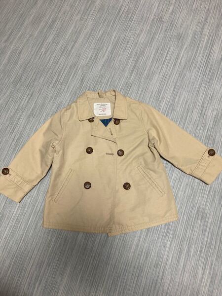 zara トレンチコート 80