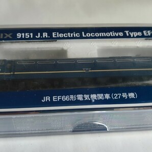 【新品】TOMIX EF66型電気機関車 27号機 9151 ニーナ 新品クーラーパーツ付