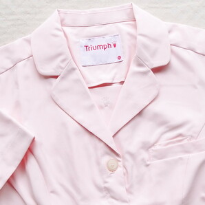 ■新品 匿名配送 トリンプ 看護師上衣 薄ピンク 看護婦コスプレにも M 定価8,030の画像2