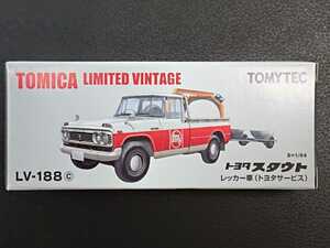 [ new goods complete unopened ] Tomica Limited Vintage 1/64 LV-188c Toyota Stout wrecker car Toyota service final product 