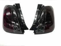 FIAT500/ABARTH500(前期) LEDテール スモーク＆レッド/BKフレーム【AutoStyle】新品/フィアット/シリーズ3/_画像1