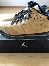 NIKE AJB6 AIR JORDAN VI ブーツ　26cm WHEAT × BLACK 303897-701_画像2