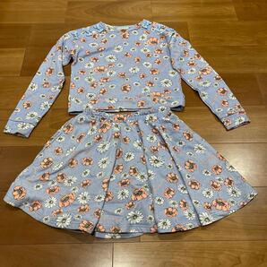 リンジィLindsay セットアップ お花柄 160 Lサイズ