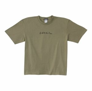 サンライン SUW-15200T Mサイズ ビッグシルエットコットンTシャツ サンドカーキ 小売価格 3500円